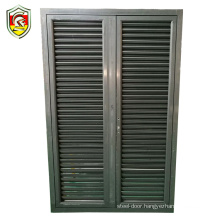 European modern style exterior blinds shutter blade aluminium louver casement windows in china